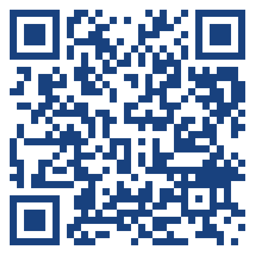 QR code blauw